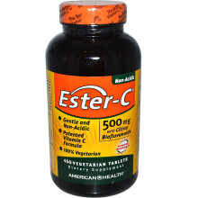 American Health, Ester-C avec Bioflavonoïdes d'Agrumes, 500 mg, 450 Comprimés Végétariens