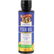 Barlean's, Frischer Fang Fischöl, Omega-3 EPA/DHA, Orange, 8 fl oz (236 ml)