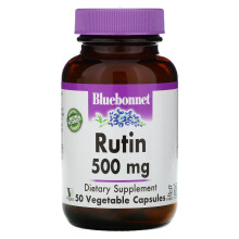 Bluebonnet Nutrition, Rutin, 500 mg, 50 Pflanzenkapseln