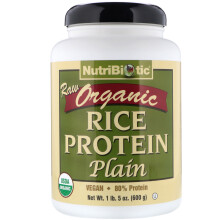 NutriBiotic, Bio-Reisproteinpulver, Natur, 1 lb 5,16 oz (600 g)