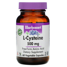 Bluebonnet Nutrition, L-Cystéine, 500 mg, 60 Gélules Végétales