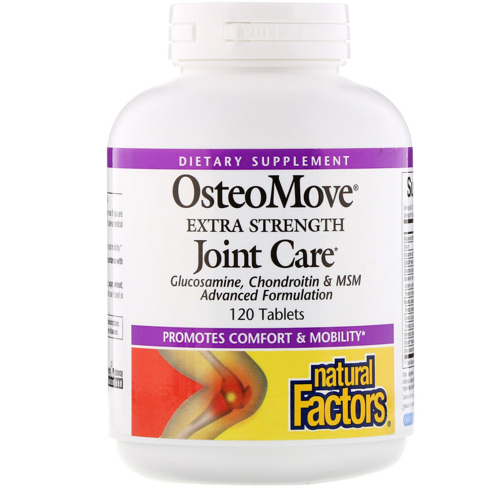 Natural Factors, OsteoMove, Extra Strength Joint Care, 120 Tablets