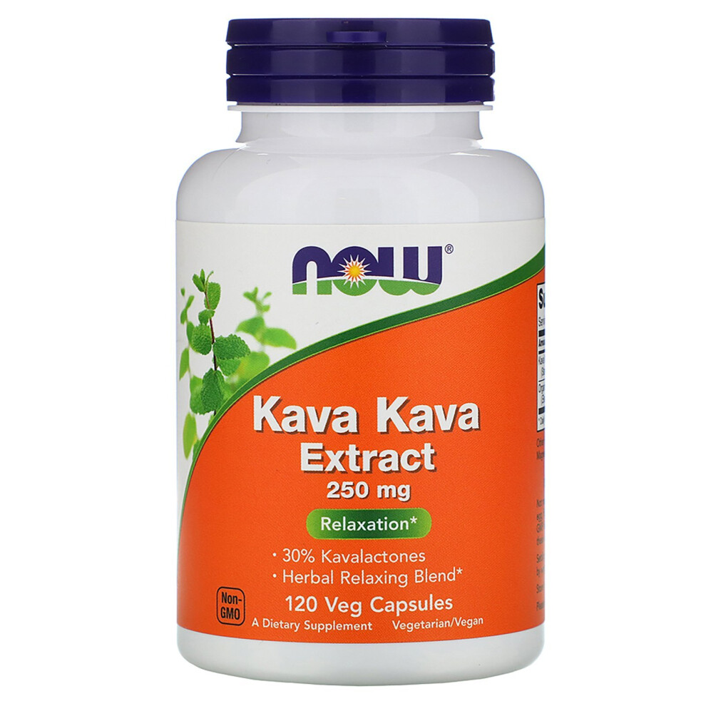 Now Foods, Kava Kava Extract, 250 mg, 120 Veg Capsules