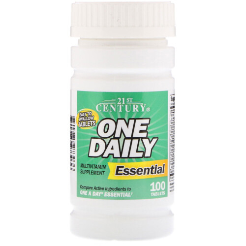 21st Century, Ein Täglich, Essentiell, 100 Tabletten