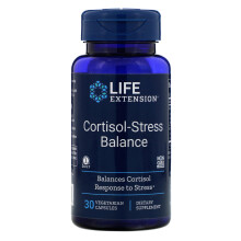 Life Extension, Équilibre Cortisol-Stress, 30 Capsules Végétariennes