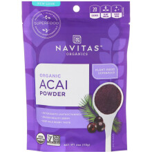 Navitas Organics, Bio Acai Pulver, 4 Unzen (113 g)