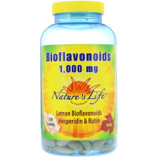 Nature's Life, Bioflavonoide, 1.000 mg, 250 Tabletten