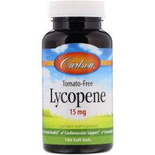 Carlson, Lycopin, 15 mg, 180 Weichgelkapseln
