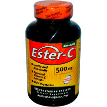 American Health, Ester-C, 500 mg, 225 vegetarische Tabletten