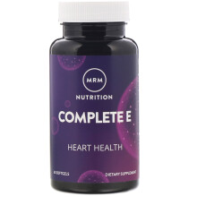 MRM Nutrition, Complexe E Complet, 60 Gélules Molles