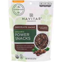 Navitas Organics, Bio-Power-Snacks, Schokoladen-Brownie, 8 oz (227 g)