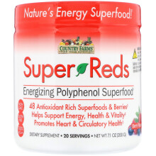 Country Farms, Super Reds, Gemischte Beeren, 7,1 Unzen (200 g)