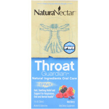 NaturaNectar, Spray Gardien de la Gorge, Baie d'Abeille, 1 fl oz (30 ml)
