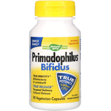 Nature's Way, Primadophilus Bifidus, Pour Adultes, 5 Milliards d'UFC, 90 Gélules Végétales