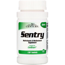 21st Century, Sentry, Complément Multivitamines et Multiminéraux Adultes, 130 Comprimés