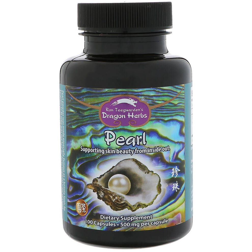 Dragon Herbs , Pearl, 500 Mg, 100 Capsules