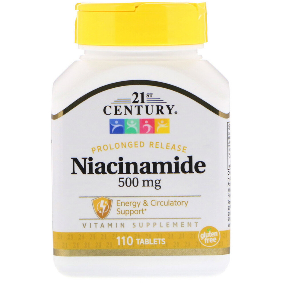 21St Century , Niacinamide, 500 Mg, 110 Tablets