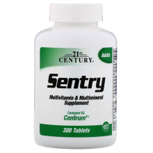 21st Century, Sentry, Complément Multivitaminé et Multiminéral Adultes, 300 Comprimés