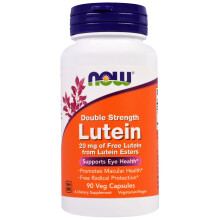 NOW Foods, Lutéine Double Concentration, 90 Gélules Végétales