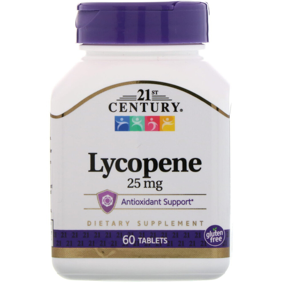 21St Century , Lycopene, 25 Mg, 60 Tablets