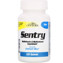 21st Century, Sentry Men, Multivitamin- & Multimineral-Ergänzung, 120 Tabletten