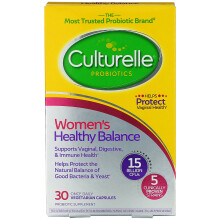 Culturelle, Probiotiques, Protection 4 en 1 pour Femmes, 30 Capsules Végétariennes Quotidiennes
