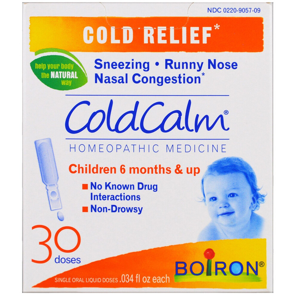 Boiron , Coldcalm, 30 Oral Liquid Doses, .034 Fl Oz Each