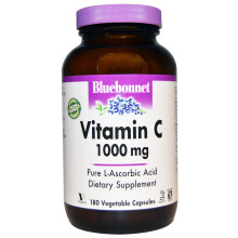 Bluebonnet Nutrition, Vitamine C, 1 000 mg, 180 Gélules Végétales
