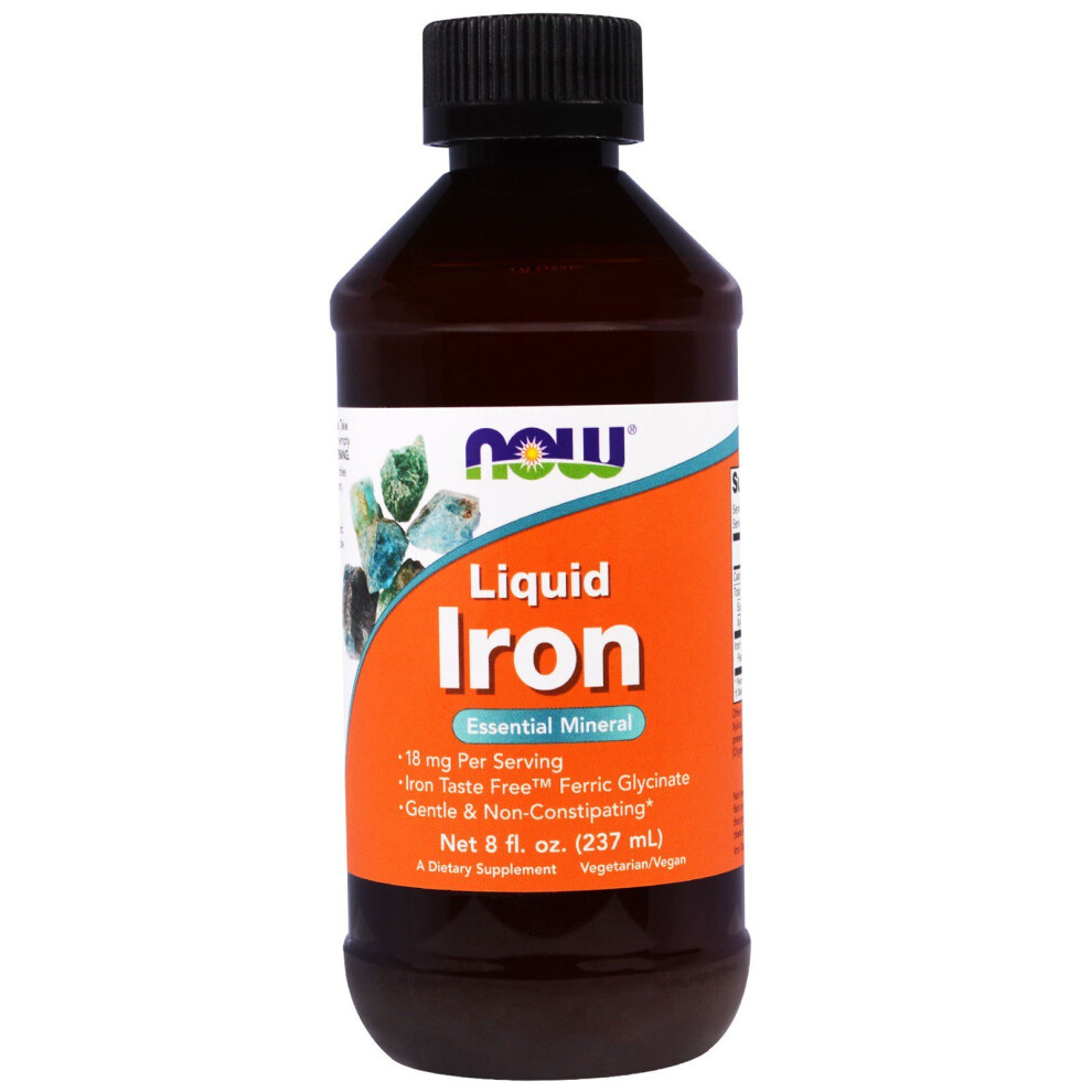 Now Foods , Iron Liquid, 8 Fl Oz (237 Ml)