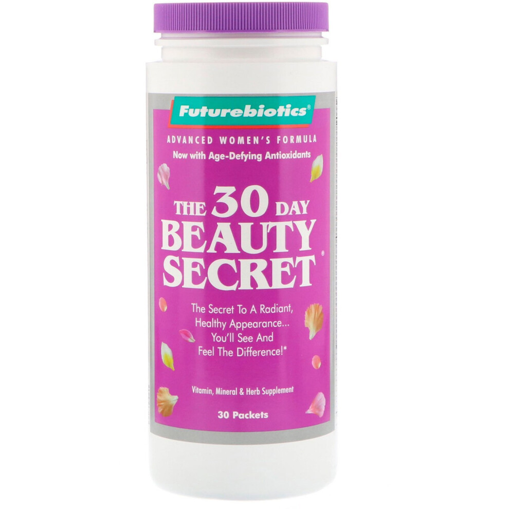 FutureBiotics, The 30 Day Beauty Secret, 30 Packets