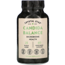 Crystal Star, Équilibre Candida, 60 Gélules Végétariennes