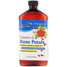 Essence nord-amricaine Herb & Spice of Rose Petals - 12 fl. Oz. - rose de damascne premium apaisante et d'oxygne aromatique riche en oxygne -