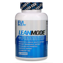 EVLution Nutrition, LeanMode + Probiotique, 120 Gélules Végétales