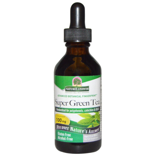 Nature's Answer, Super Grüner Tee, Alkoholfrei, 2 fl oz (60 ml)