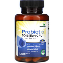 Futurebiotics, Probiotikum Plus Präbiotikum, 50 Milliarden KBE, 60 vegetarische Kapseln (25 Milliarden KBE pro Kapsel)
