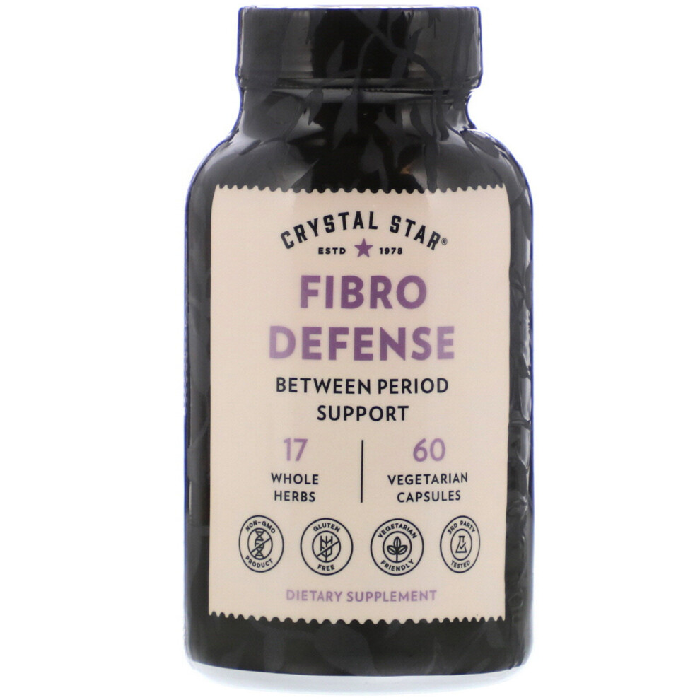 Crystal Star, Fibro Defense, 60 Vegetarian Capsules