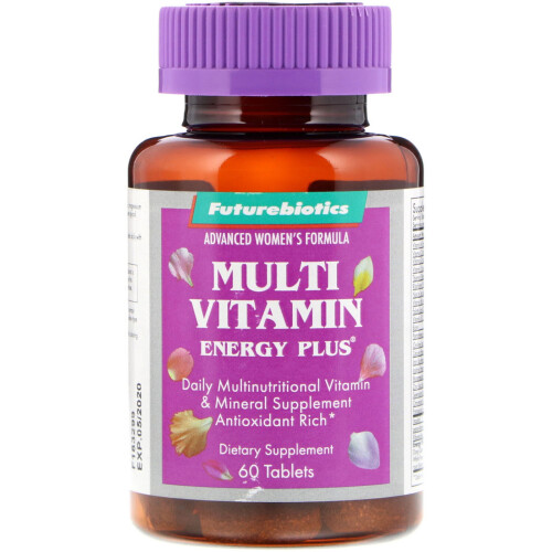 Futurebiotics, Formule Femme Avancée, Multi Vitamines Énergie Plus, 60 Comprimés