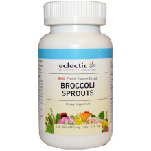 Eclectic Herb, Gefriergetrocknete Brokkolisprossen, 270 mg, 150 Vegetarische Kapseln