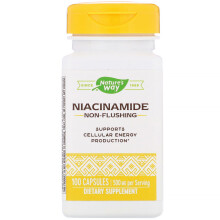 Nature's Way, Niacinamid, Nicht-Flush, 500 mg, 100 Kapseln