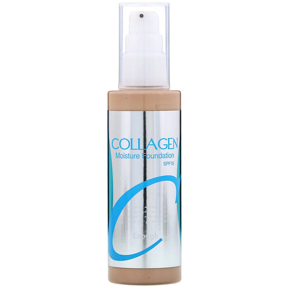 Enough, Collagen, Moisture Foundation, SPF 15, #13, 3.38 fl oz (100 ml)