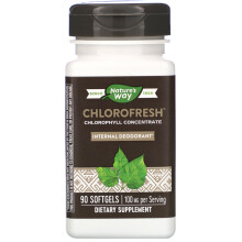 Nature's Way, Chlorofresh, Chlorophyll Konzentrat, 100 mg, 90 Softgels (50 mg pro Softgel)