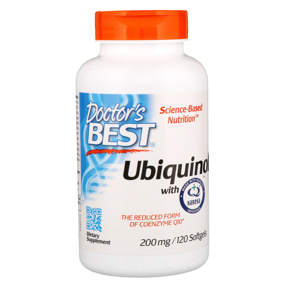 Doctor's Best , Ubiquinol With Kaneka, 200 Mg, 120 Softgels