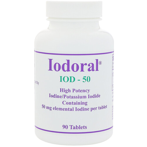Optimox, Iodoral, 50 mg, 90 Tabletten