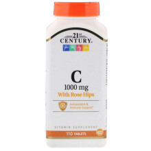 21st Century, Vitamin C mit Hagebutten, 1.000 mg, 110 Tabletten