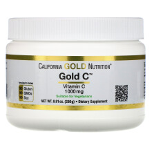 California Gold Nutrition, Gold C Pulver, Vitamin C, 1.000 mg, 8.81 oz (250 g)