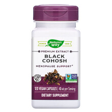 Nature's Way, Traubensilberkerze, Premium-Extrakt, 40 mg, 120 vegane Kapseln