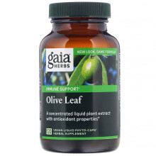 Gaia Herbs, Olivenblatt, 120 vegane flüssige Phyto-Kapseln