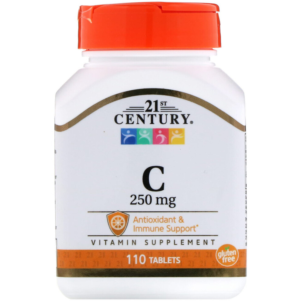 21St Century , Vitamin C, 250 Mg, 110 Tablets