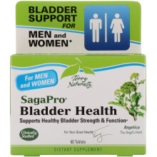 Terry Naturally, SagaPro, Blasengesundheit, Für Männer & Frauen, 60 Kapseln