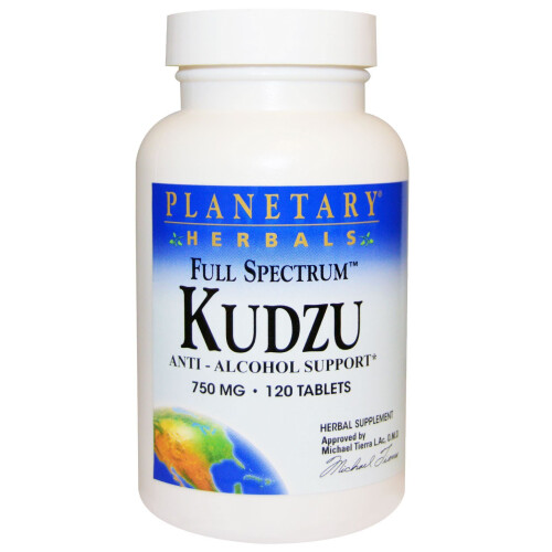 Planetary Herbals Compresse di Kudzu a Spettro Completo, 120 Compresse